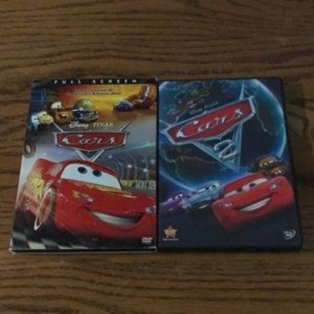 Disney Pixar Cars DVD Set - Red Lightning McQueen